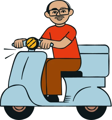 ilust delivery Bode do Nô