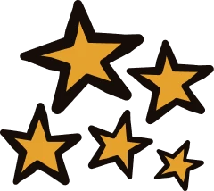 ilust estrelas Bode do Nô